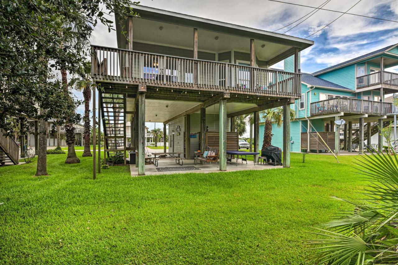 Salty Dog Galveston House Less Than 1 Mi To Beach! Villa Exterior photo